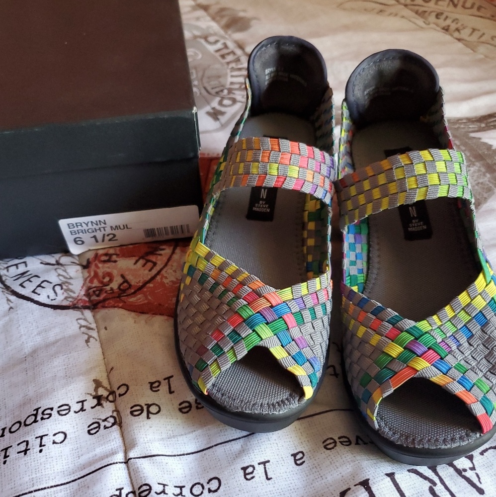 Steve Madden Brynn Mules Sz 6.5 - Picture 7 of 7